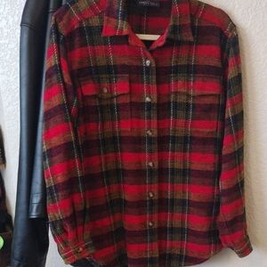 Carole Little Plaid Shirt